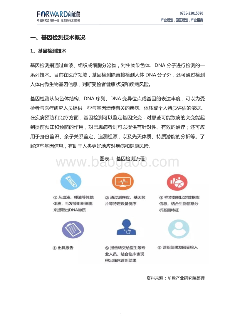 中国基因检测产业链全景分析报告.pdf_第3页