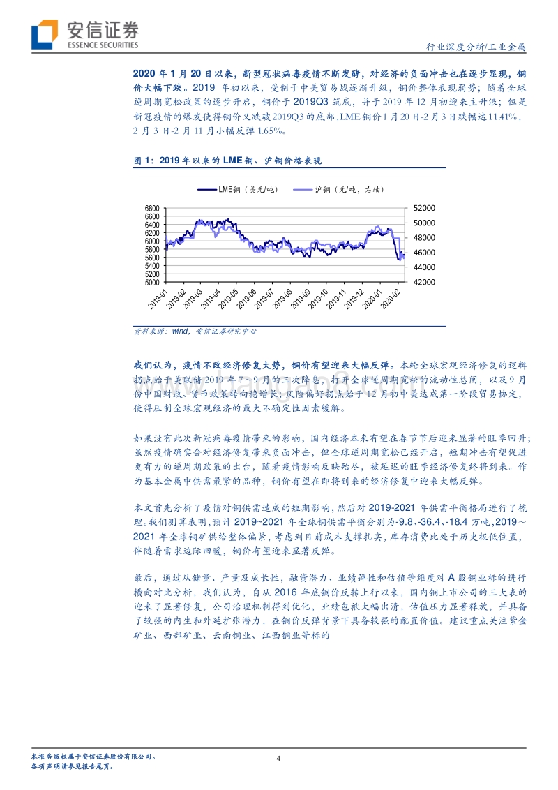 铜行业深度分析：寒霜终须去，静待春风来.pdf_第4页