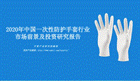 2020年中国一次性防护手套行业市场前景及投资研究报告.pdf