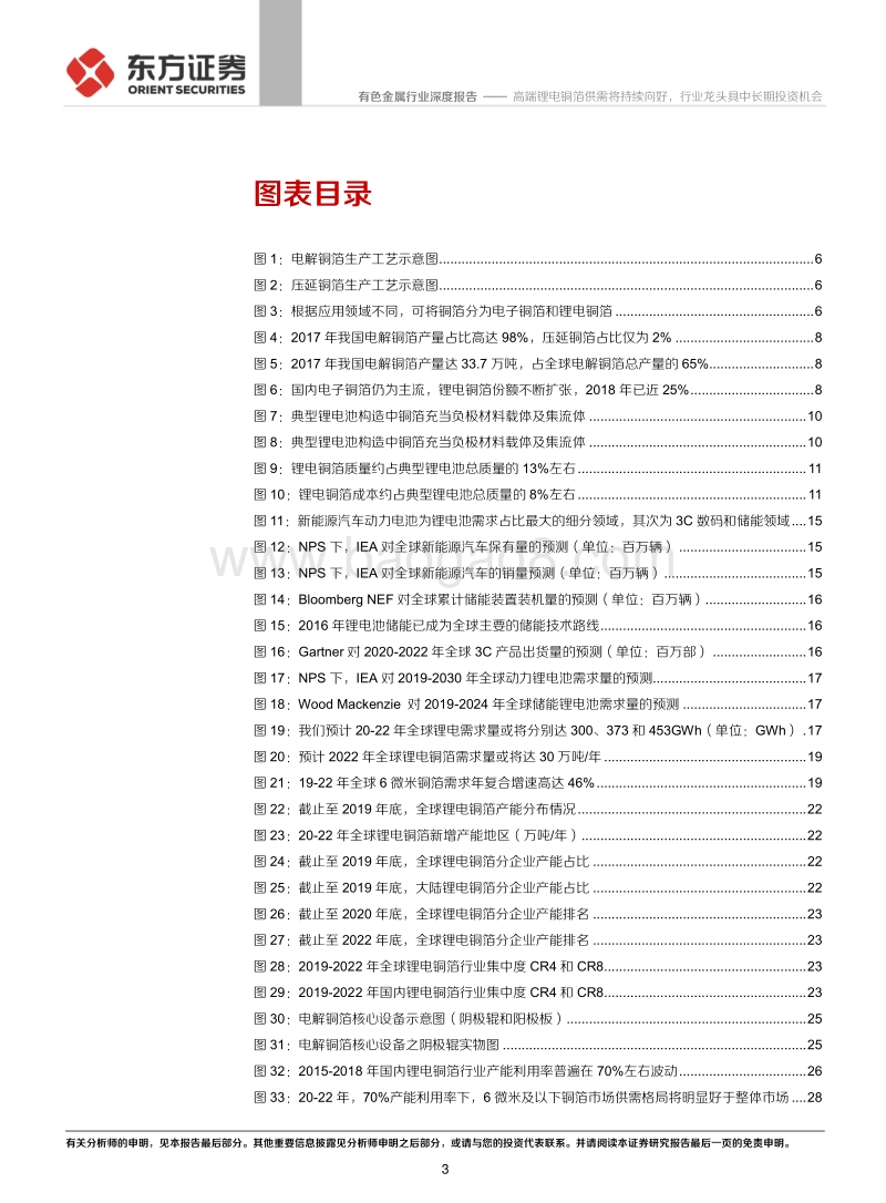 铜箔系列专题之一：锂电铜箔：高端锂电铜箔供需将持续向好，行业龙头具中长期投资机会.pdf_第3页