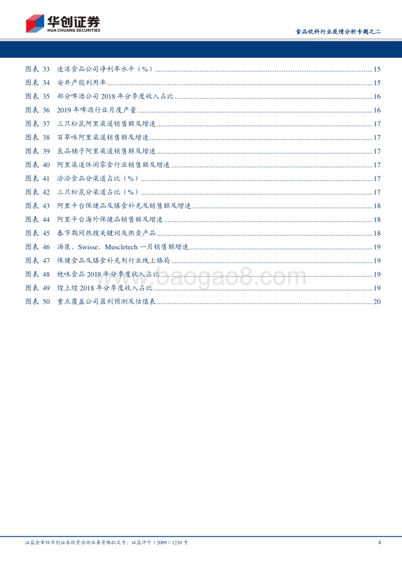 食品饮料行业疫情分析专题之二：没有一个春天不会来临.pdf_第4页