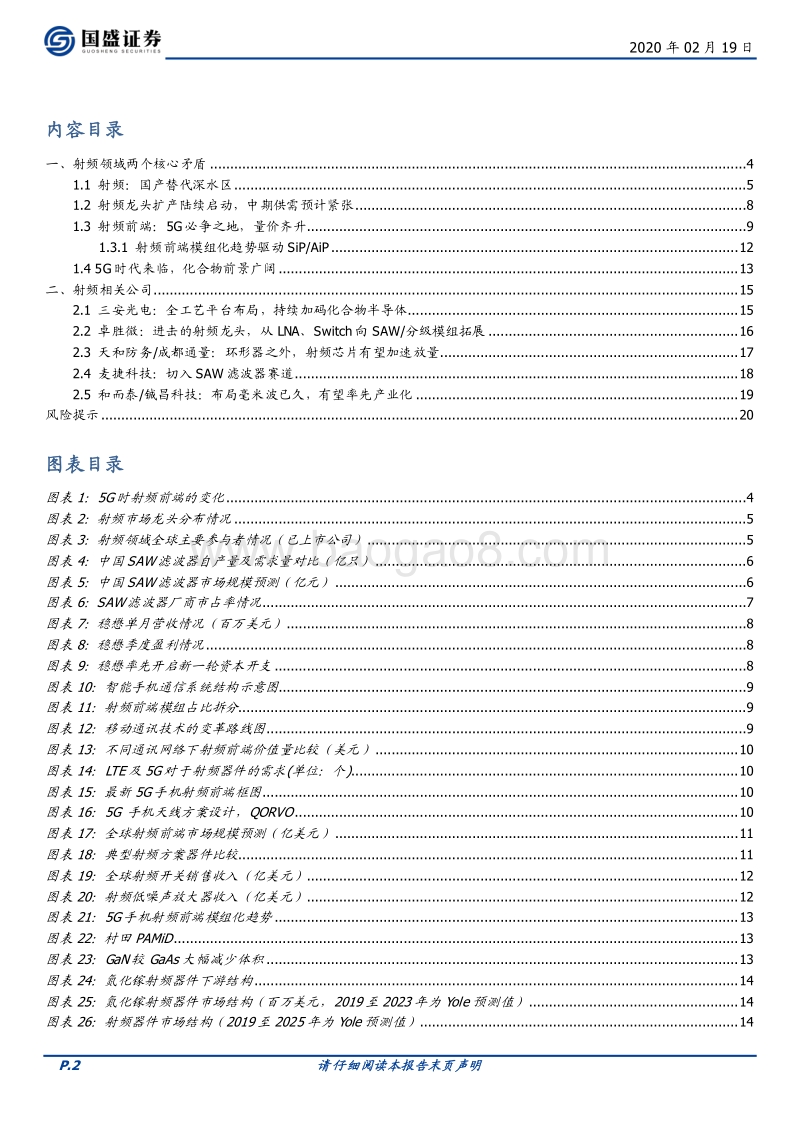 射频：全球紧缺加剧、国产放量在即.pdf_第2页