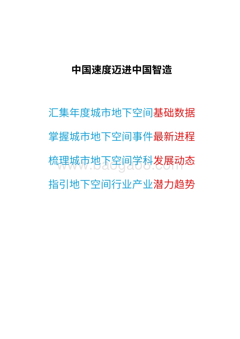 2019中国城市地下空间发展蓝皮书.pdf_第3页