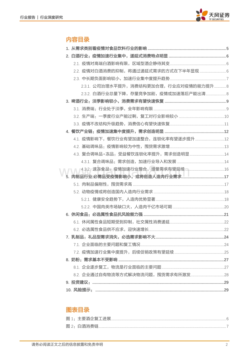 从需求类别看疫情对食品饮料行业的影响：从消失的需求，创造的消费，递延的社交.pdf_第2页