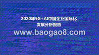2020年5G+AI中国企业国际化发展分析报告.pptx