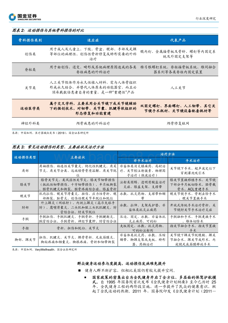 运动医学研究之一：行业概览：红日初升.pdf_第5页