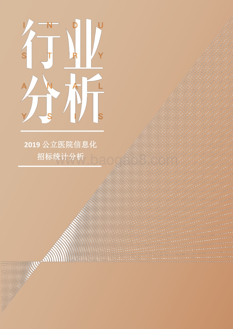 2019公立医院信息化招标统计分析.pdf_第1页
