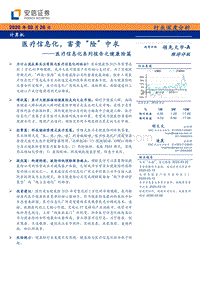 医疗信息化系列报告之健康险篇：医疗信息化，富贵“险”中求.pdf
