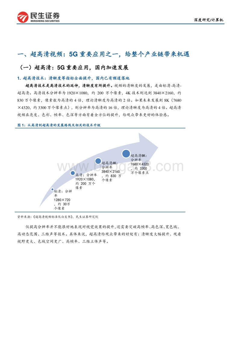 超高清行业深度报告：5G催化+政策驱动，行业新一轮景气周期开启.pdf_第4页