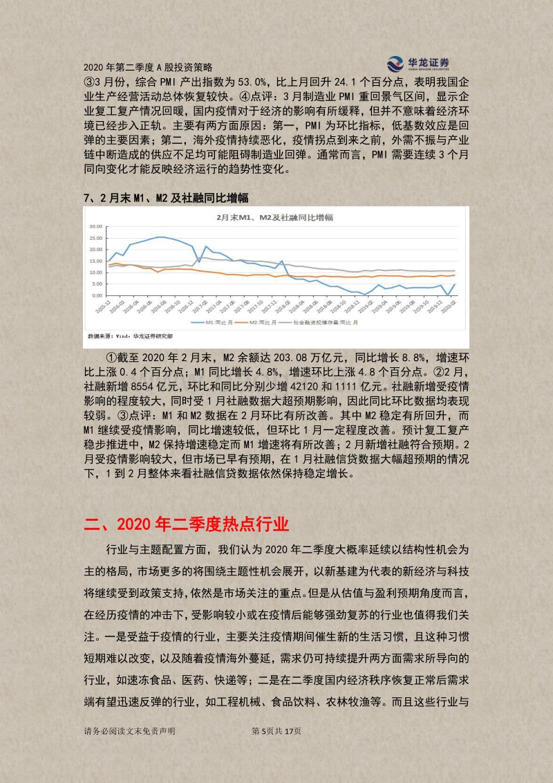 2020年二季度A股投资策略：疫情急、政策松，筑底之路漫漫其修远兮！.pdf_第5页