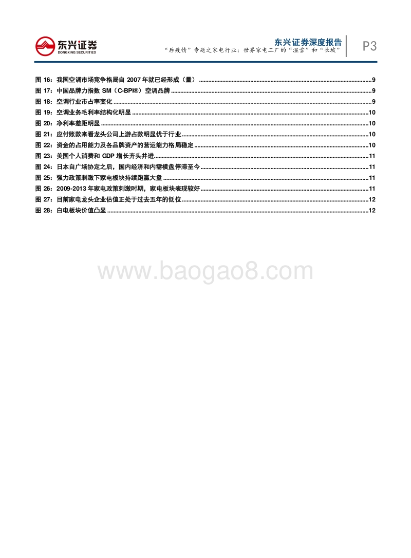“后疫情”专题之家电行业：世界家电工厂的“湿雪”和“长坡”.pdf_第3页
