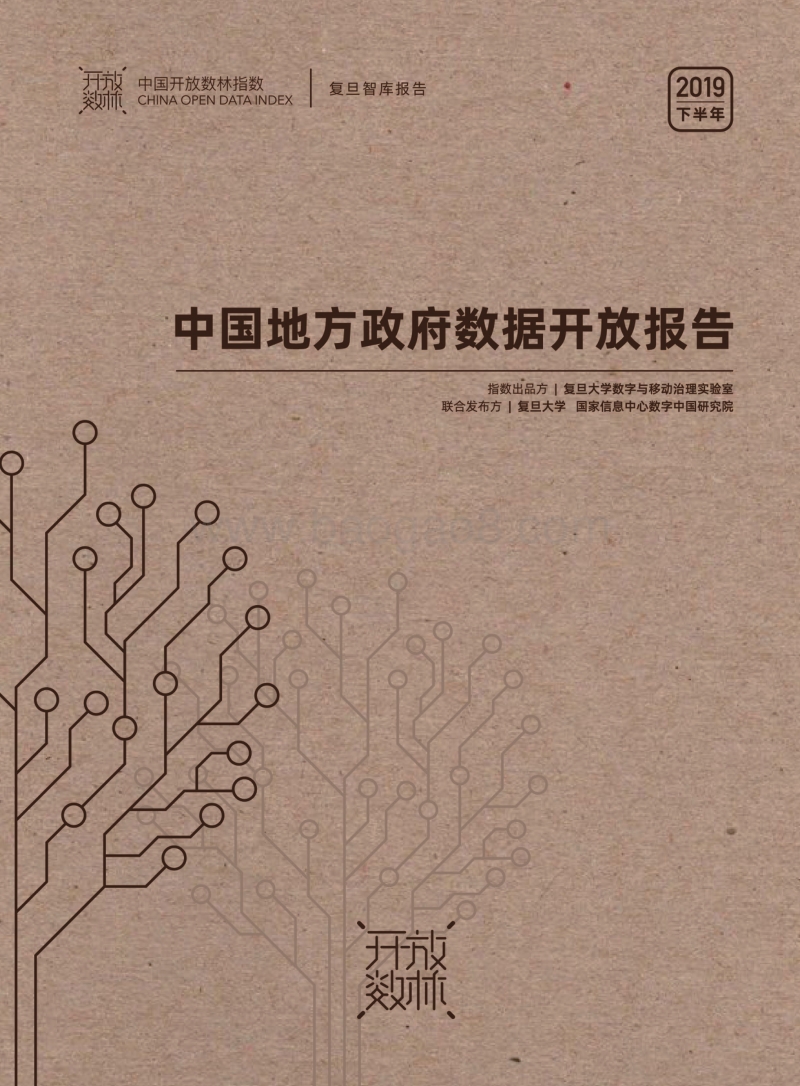 2019下半年中国地方政府数据开放报告.pdf_第1页