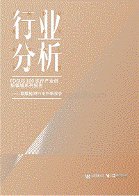 核酸检测行业创新报告：FOCUS100医疗产业创新领域系列报告.pdf