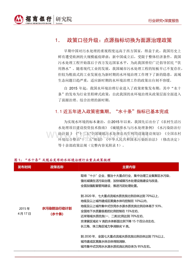 环保行业之水环境治理篇：行到水穷处，坐看云起时.pdf_第5页