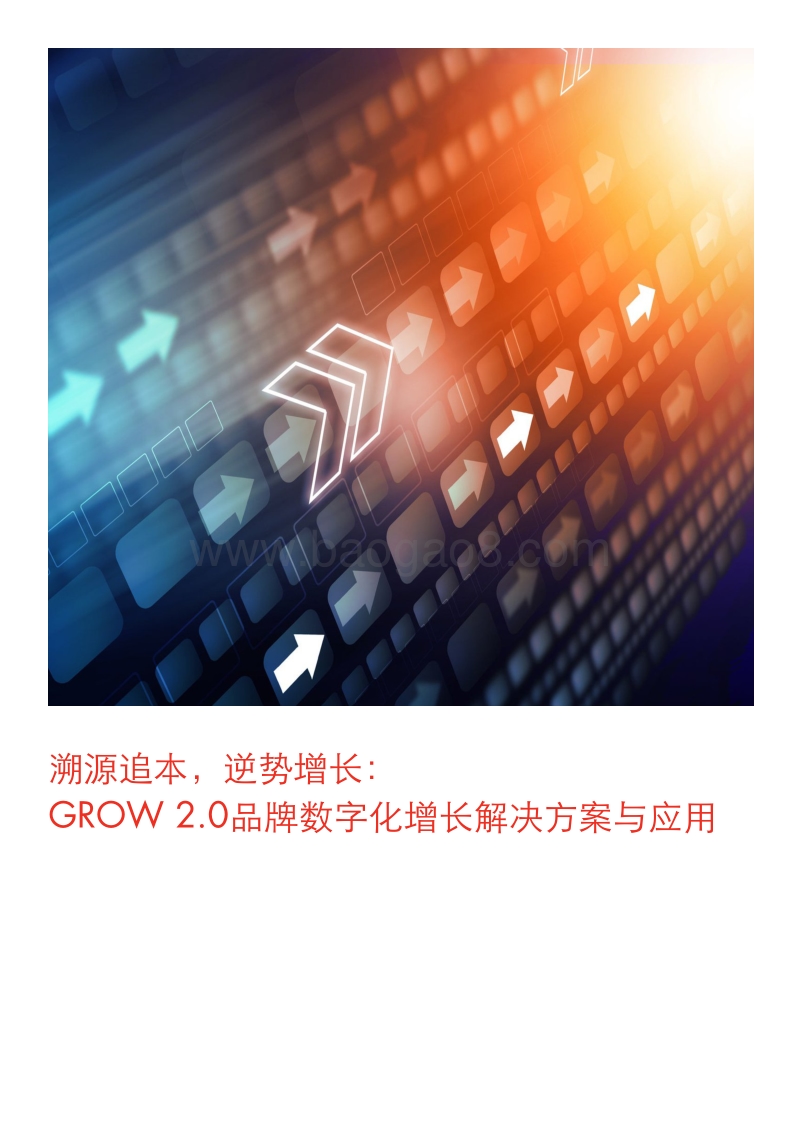 溯源追本，逆势增长：GROW2.0品牌数字化增长解决方案与应用.pdf_第1页