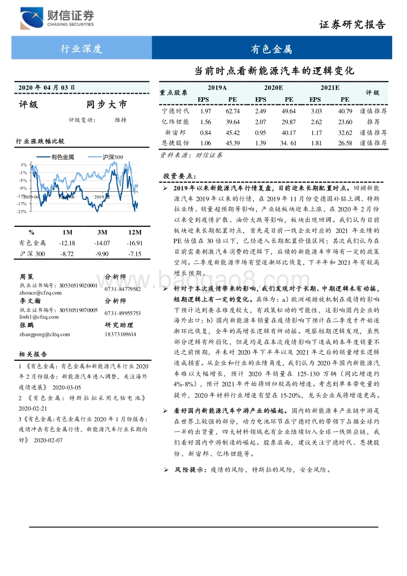 当前时点看新能源汽车的逻辑变化.pdf_第1页
