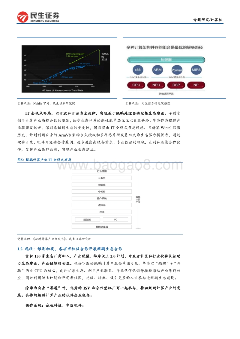 鲲鹏计算产业研究专题报告：鲲鹏展翅，挥下千亿市场.pdf_第5页