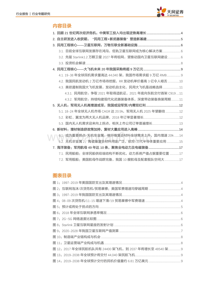 国防军工行业专题研究：军工自主研发收获期：民用工程+武器装备或进入拐点.pdf_第2页