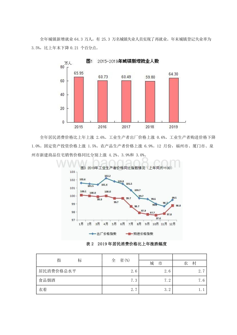 2019-2020年福建省国民经济和社会发展统计公报.docx_第3页