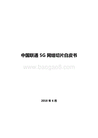 中国联通5G网络切片白皮书.docx