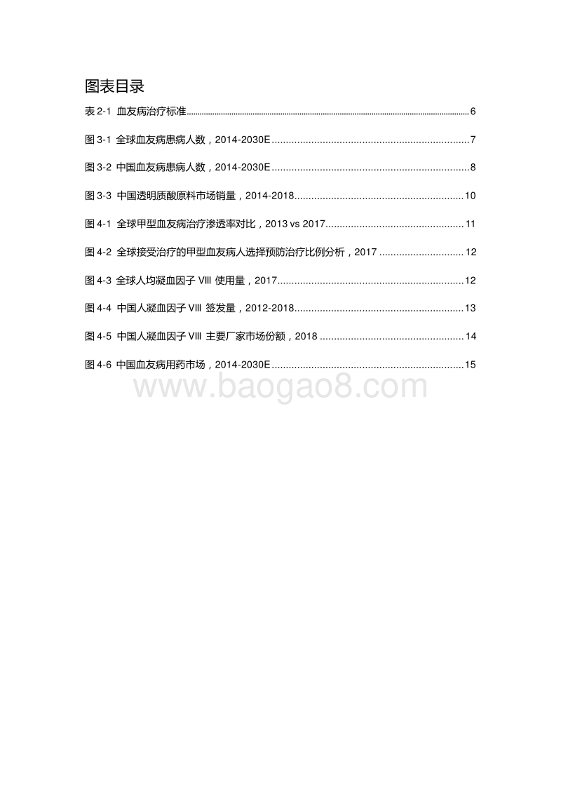 2019-2020中国血友病药物行业市场研究报告.docx_第4页