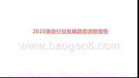 2020美妆行业发展趋势洞察报告.pptx