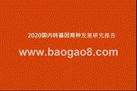 2020国内转基因育种发展研究报告.pptx