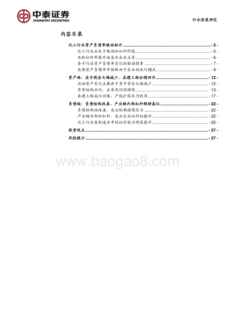 财务角度看化工（一）：资产负债表：企业加杠杆了吗？.pdf_第2页