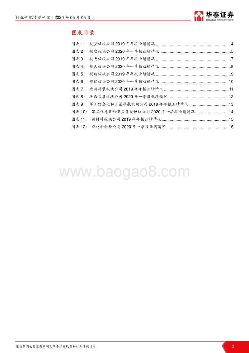 军工行业2019年报和2020年一季报业绩总结.pdf_第3页