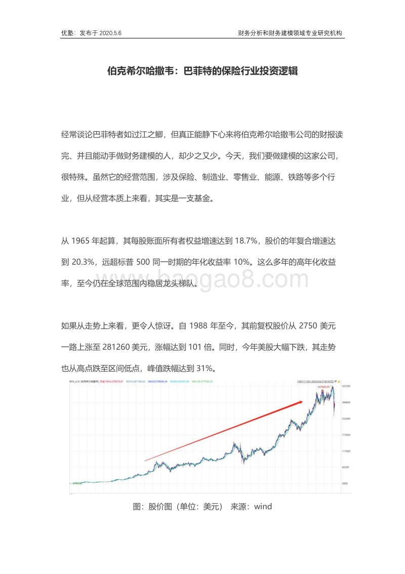 伯克希尔哈撒韦：巴菲特的保险行业投资逻辑.pdf_第1页