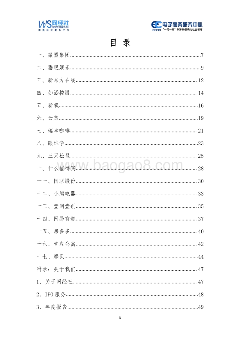 2019年新上市17家电子商务公司数据报告.pdf_第3页
