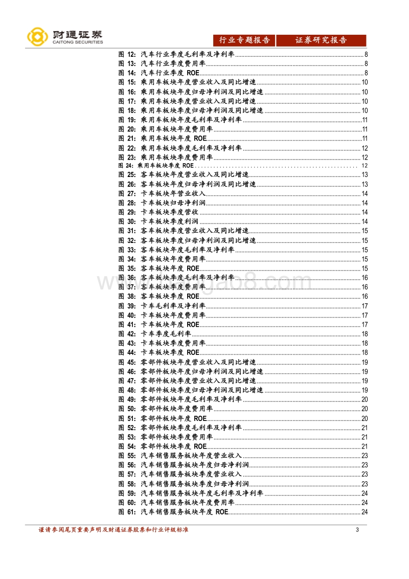 汽车行业2019年报与2020年一季报总结：危中有机，政策助力重回上升通道.pdf_第3页