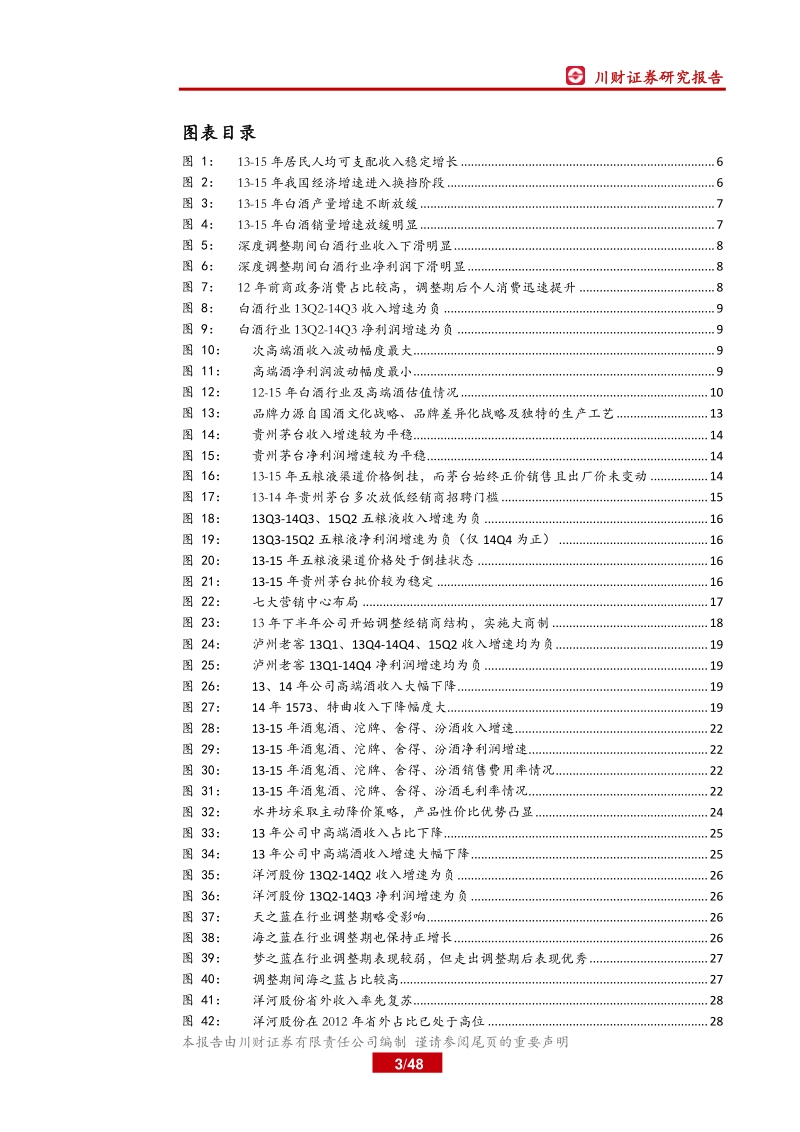 白酒行业深度复盘之2013-2015年：品牌力及渠道力较强的酒企拥有穿越周期的力量.pdf_第3页