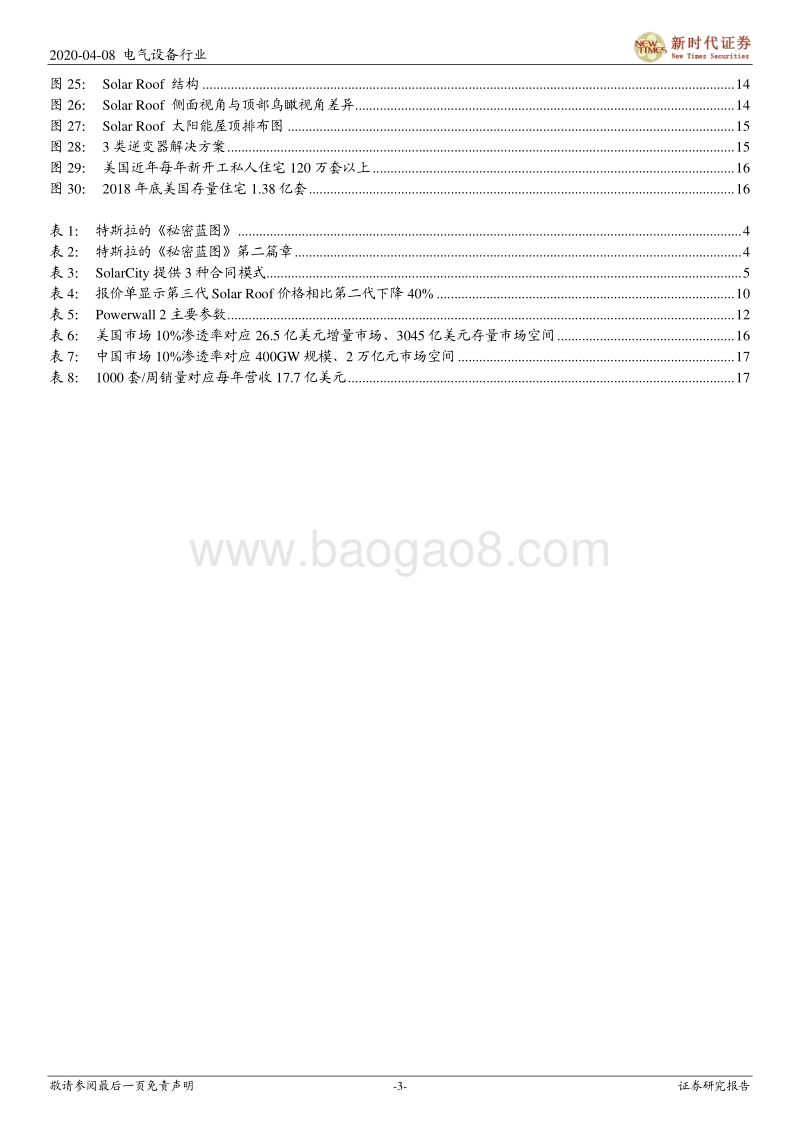 太阳能屋顶：光伏差异化竞争的未来，特斯拉的能源战场.pdf_第3页