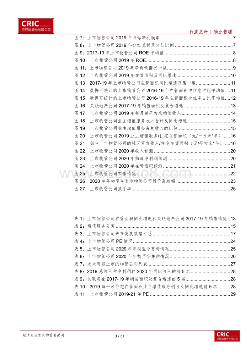 物管行业2019年年报综述及2020年市场展望：业绩亮眼，投资风口持续.pdf_第3页