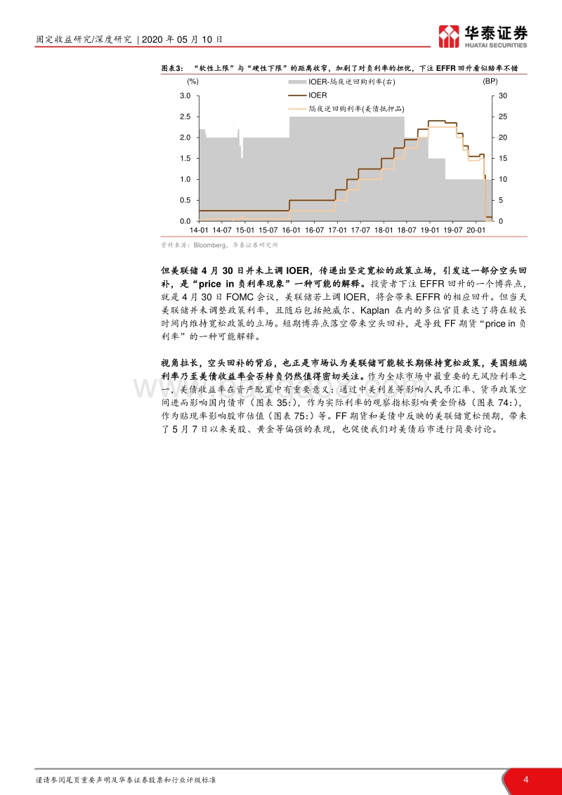 美债跟踪系列之一：美国“负利率”预期是如何出现的？.pdf_第4页