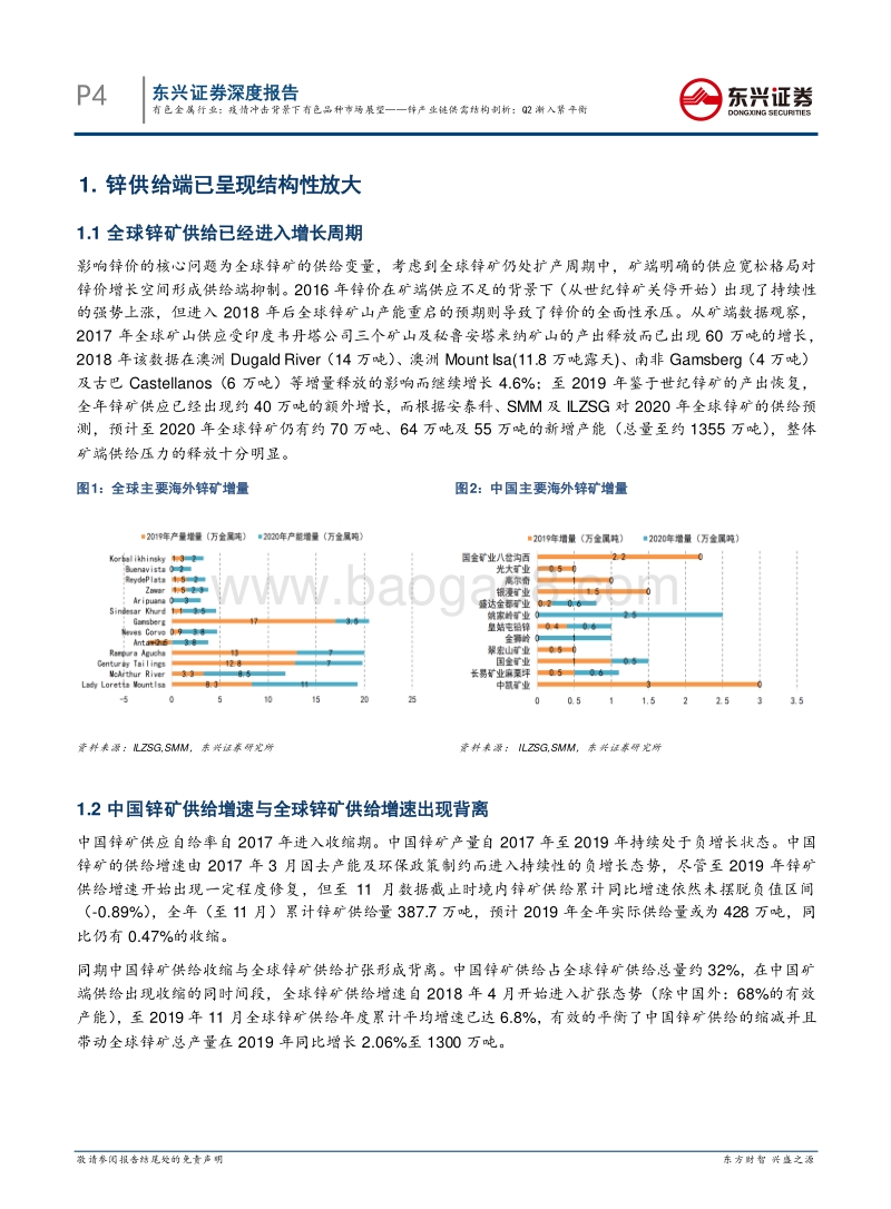 锌产业链供需结构剖析：Q2渐入紧平衡.pdf_第4页
