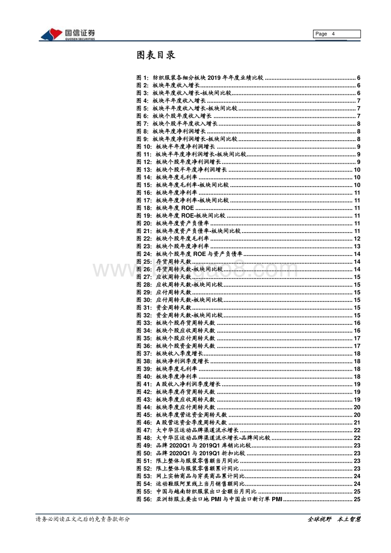 纺织服装及日化2019年报与2020一季报总结：冲击加大业绩分化，聚焦高质量成长龙头.pdf_第4页