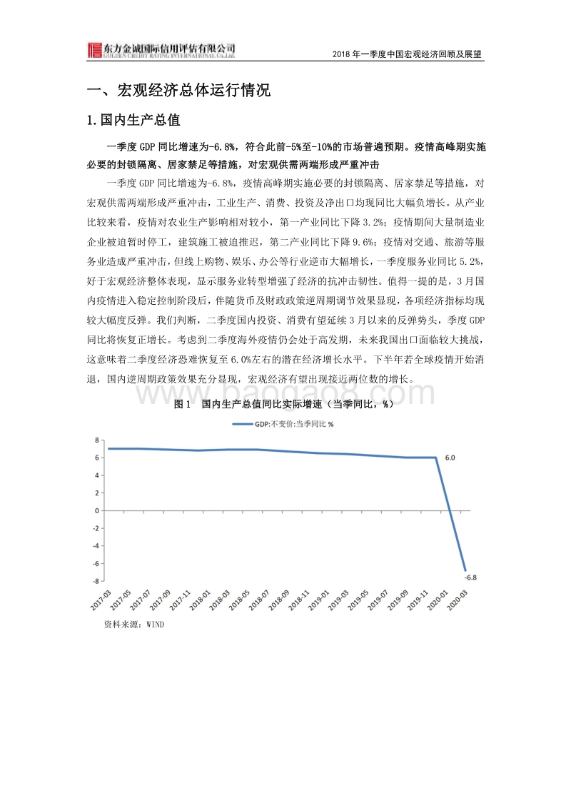 2020年一季度中国宏观经济回顾与展望.pdf_第2页