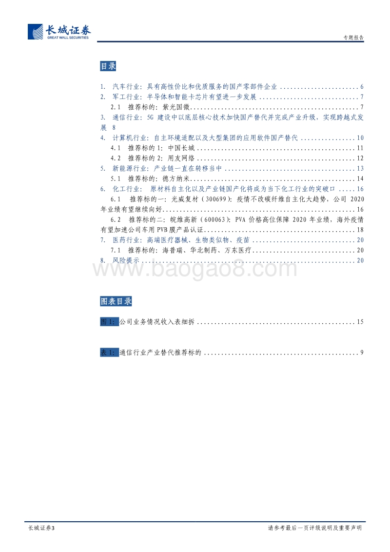 疫情背景下中国产业链重构带来的机会：进口替代加速，中国制造崛起正当时.pdf_第3页