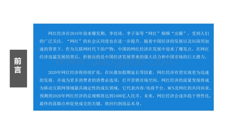 2020年中国网红经济市场前景及投资研究报告.pdf_第2页