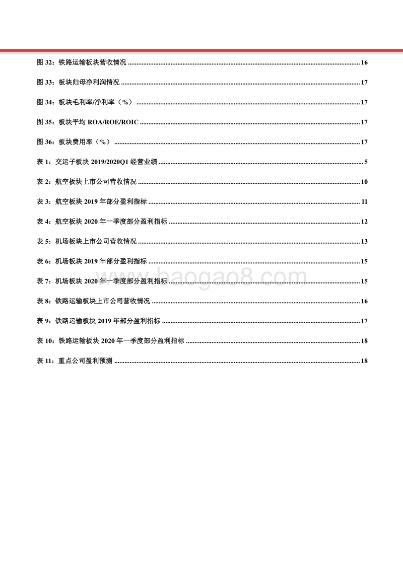 交通运输2019年年报及2020年一季报综述：国内需求逐步修复，快递业务确定性强.pdf_第4页