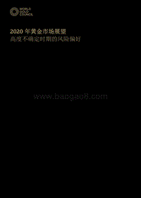 2020年黄金市场展望.pdf