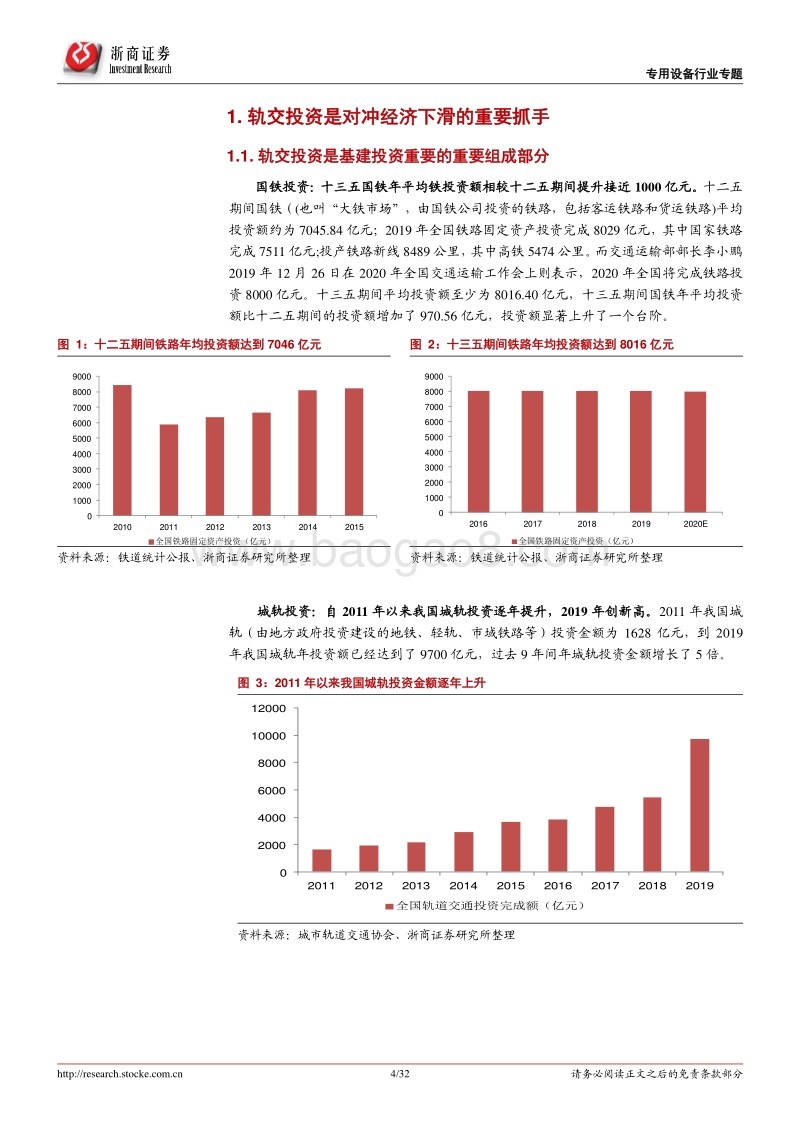 轨道交通设备行业专题一：新老基建同发力，轨交十四五仍大有可为.pdf_第4页