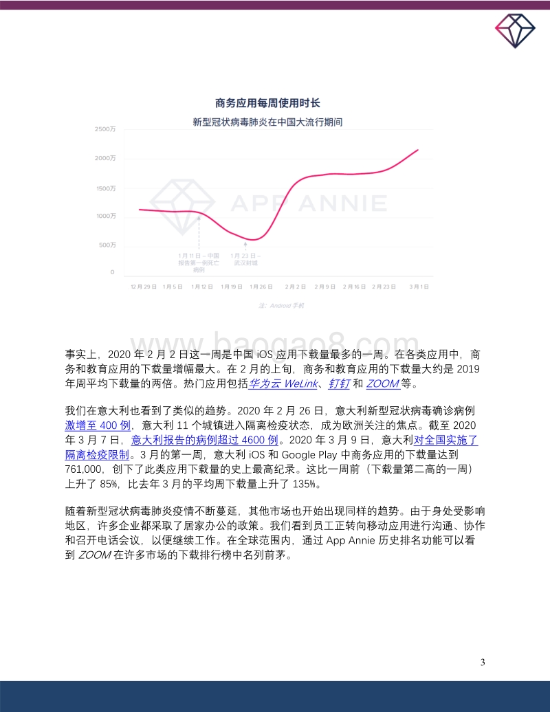 深度剖析新型冠状病毒对全球移动经济的影响.pdf_第3页