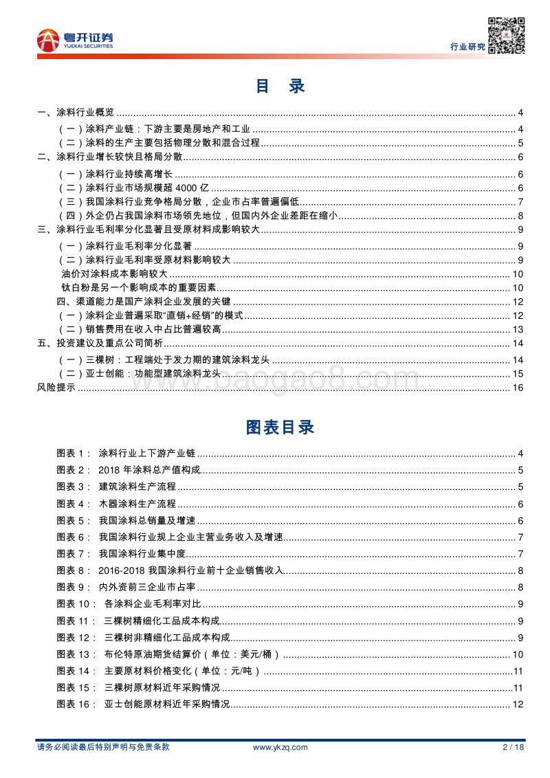 涂料系列之一：涂料行业增速块而分散，国产品牌有逆袭机会.pdf_第2页