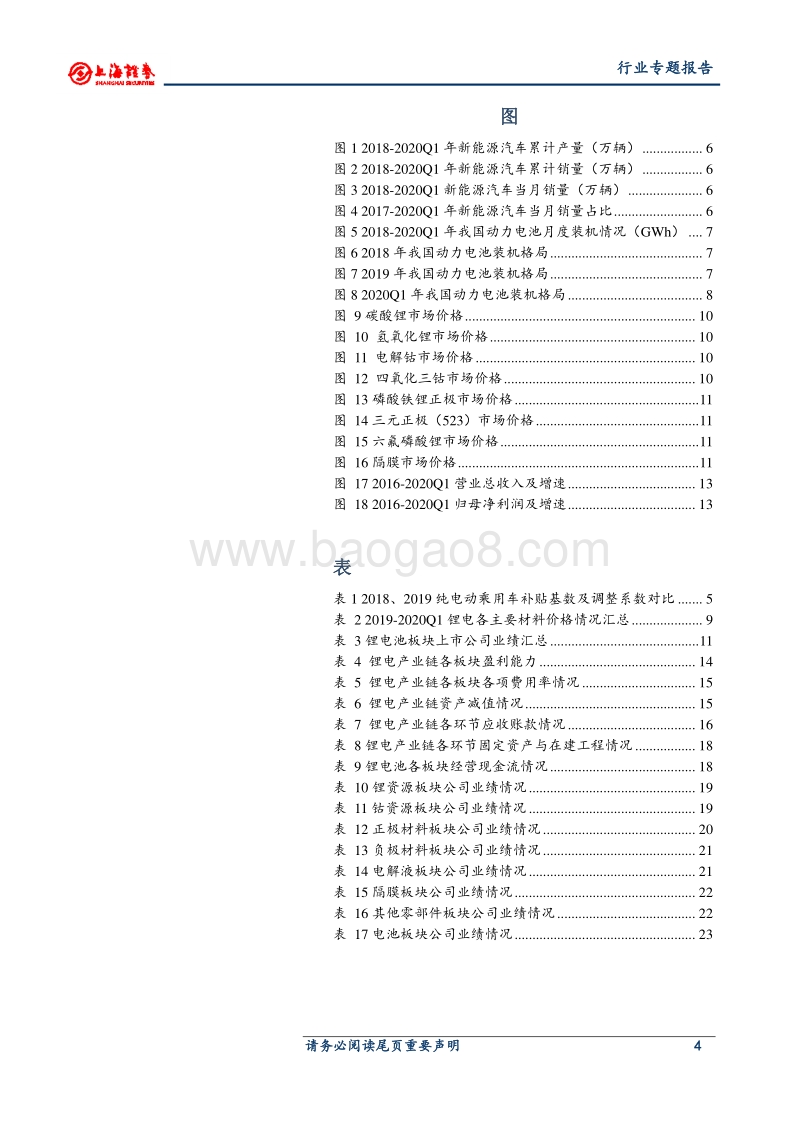 锂电产业链2019年报及2020一季报总结：产业链增收不增利，龙头优势地位显著.pdf_第4页