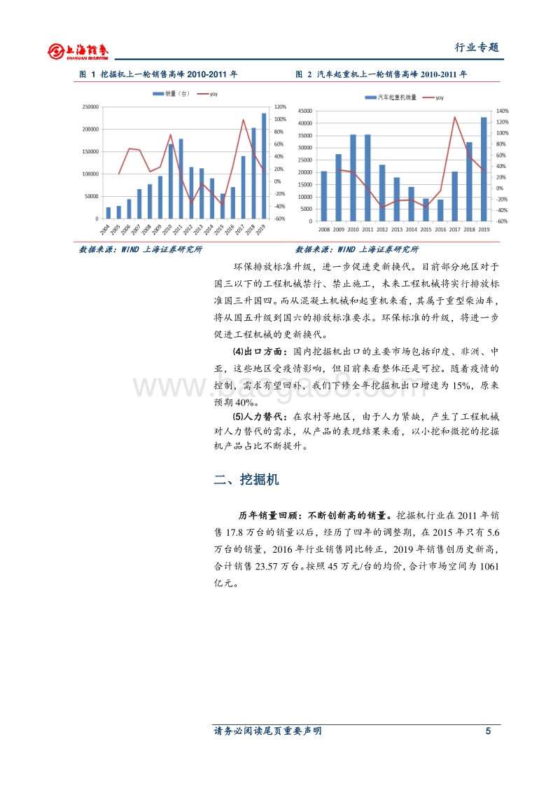 工程机械行业专题研究：工程机械行业旺季，多视角看行业.pdf_第5页