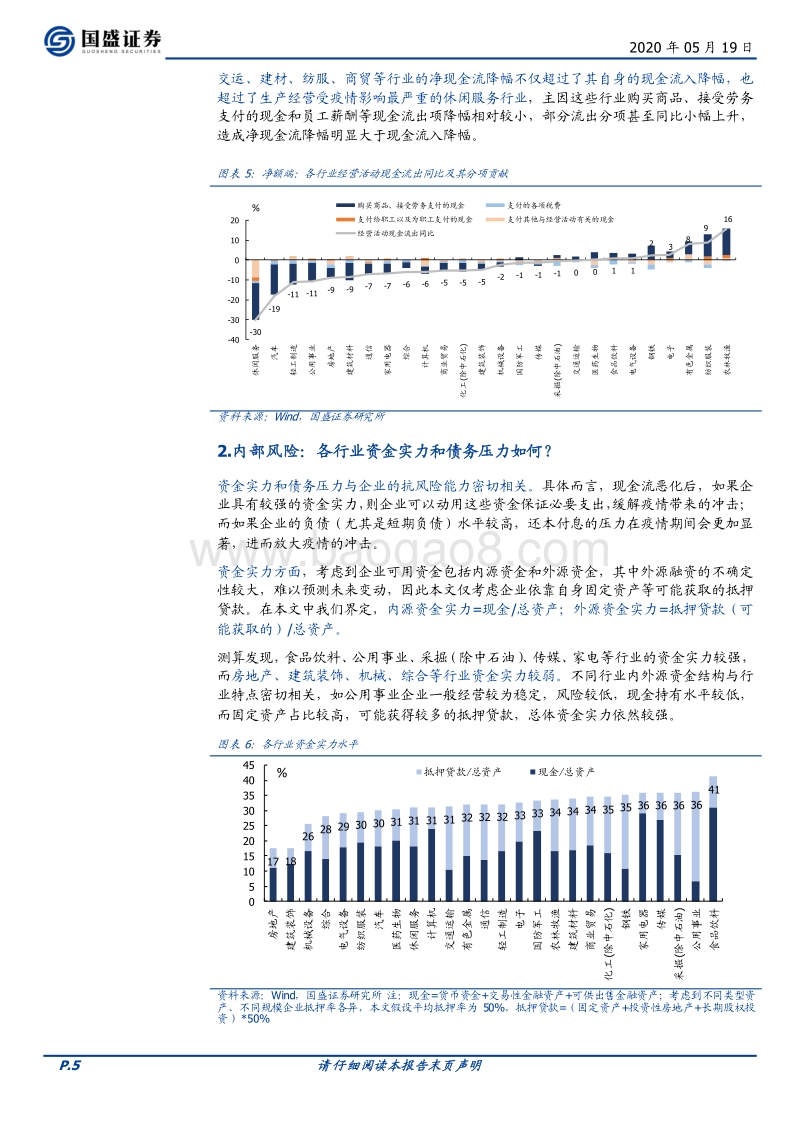 从现金流看，疫情下哪些行业在“裸泳”？.pdf_第5页