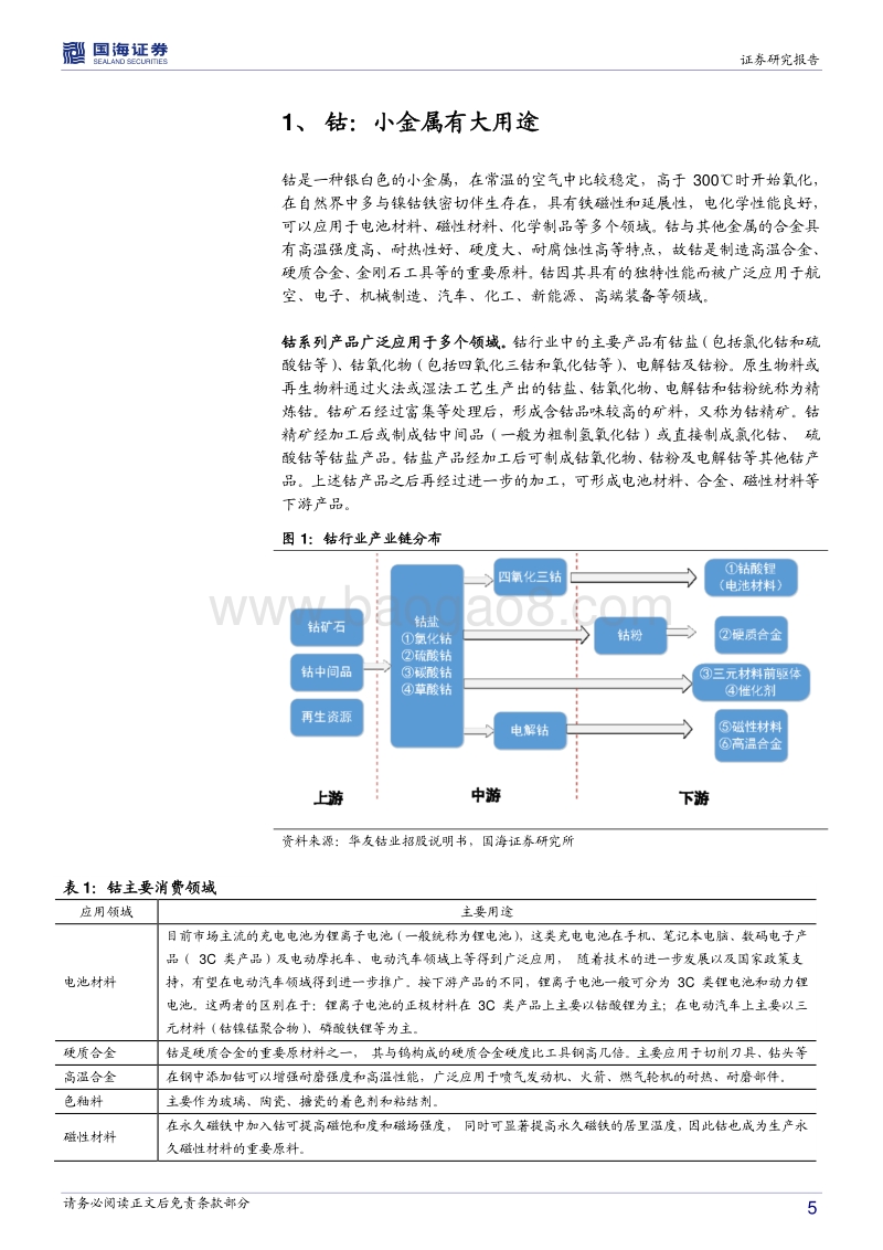 钴行业深度报告（一）：把握供需拐点，拥抱上行周期.pdf_第5页